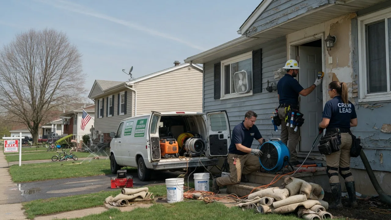 Flood Cleanup in Anderson, SC near me